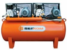 HAVA KOMPRESORLERI SET 2x30-500-2x4P